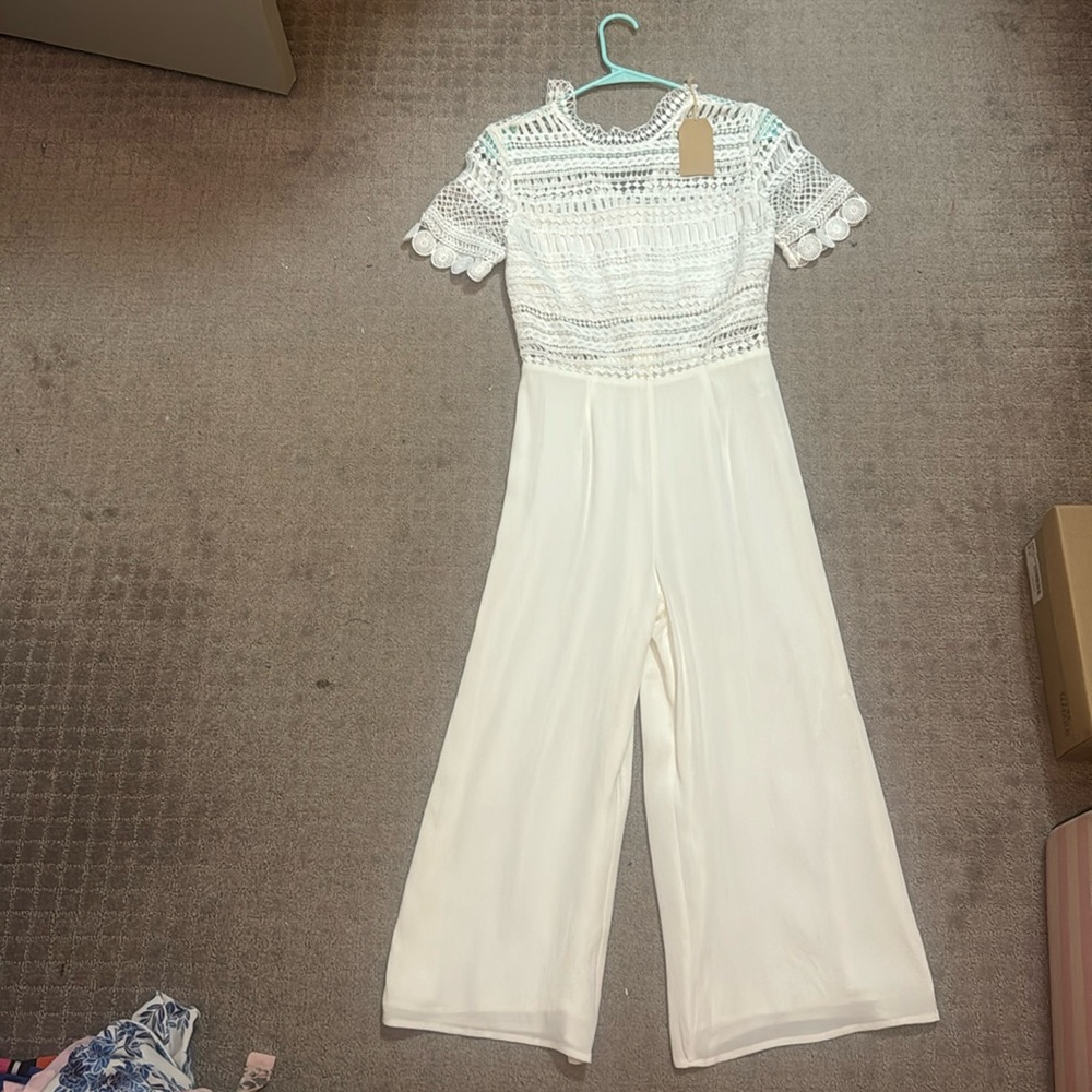 White Jumpsuit